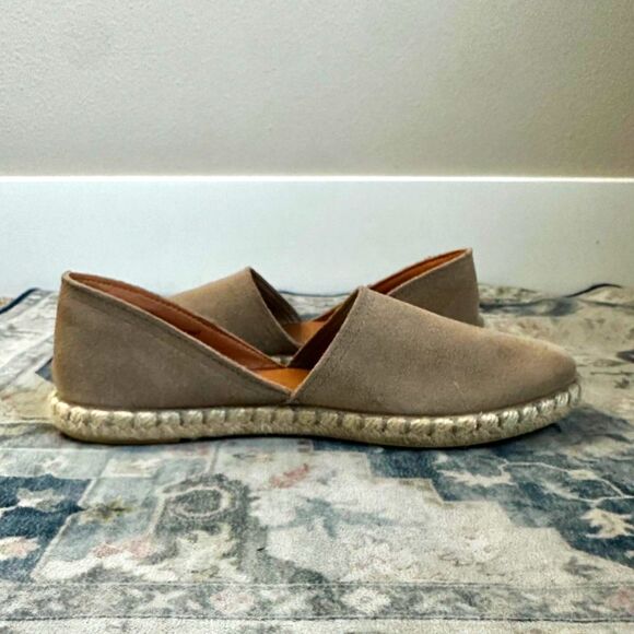 VERBENA'S Women's Carmen Brown Suede Espadrille Slip On Shoes Size 40 - Picture 2 of 12